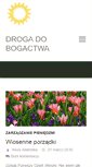 Mobile Screenshot of drogadobogactwa.com